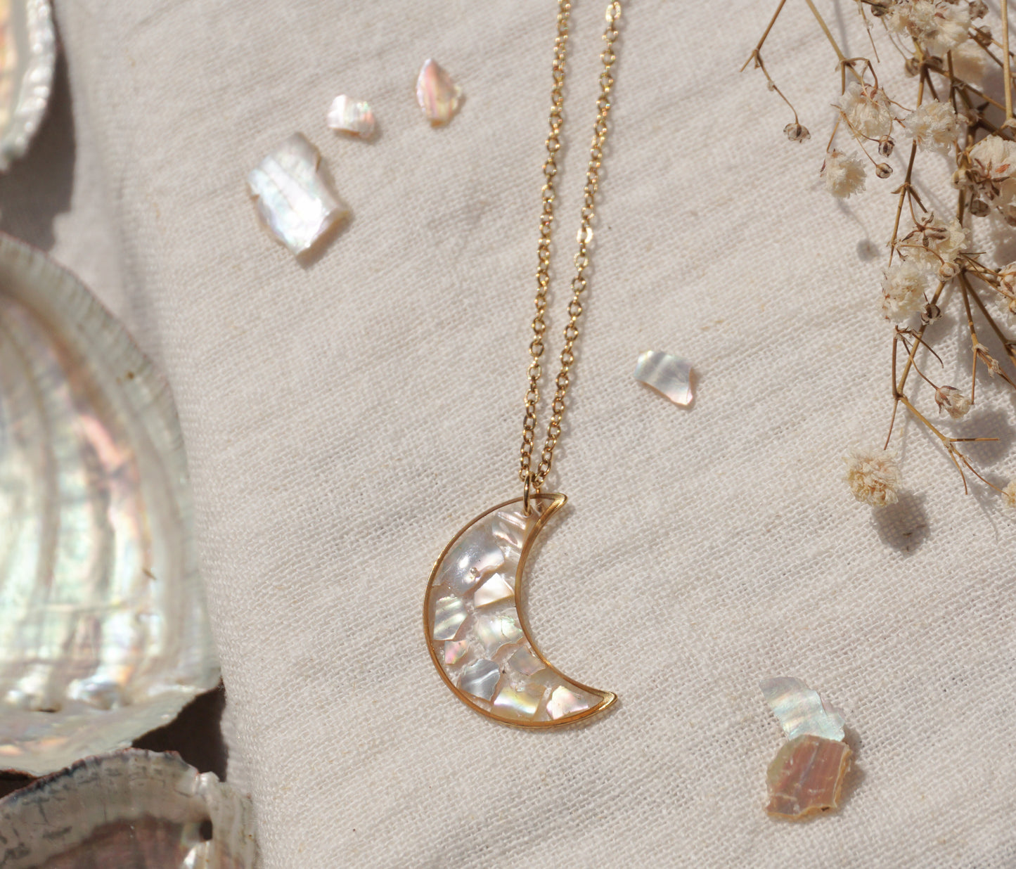 Collier Lunes d'Ormeaux