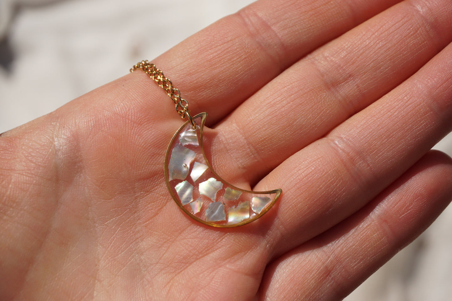 Collier Lunes d'Ormeaux