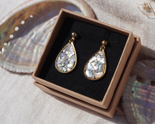 Boucles d'oreilles Gouttes d'Ormeaux