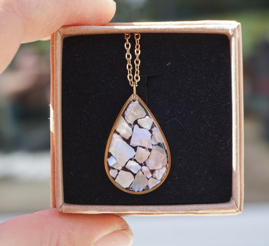 Collier Goutte d'Ormeaux