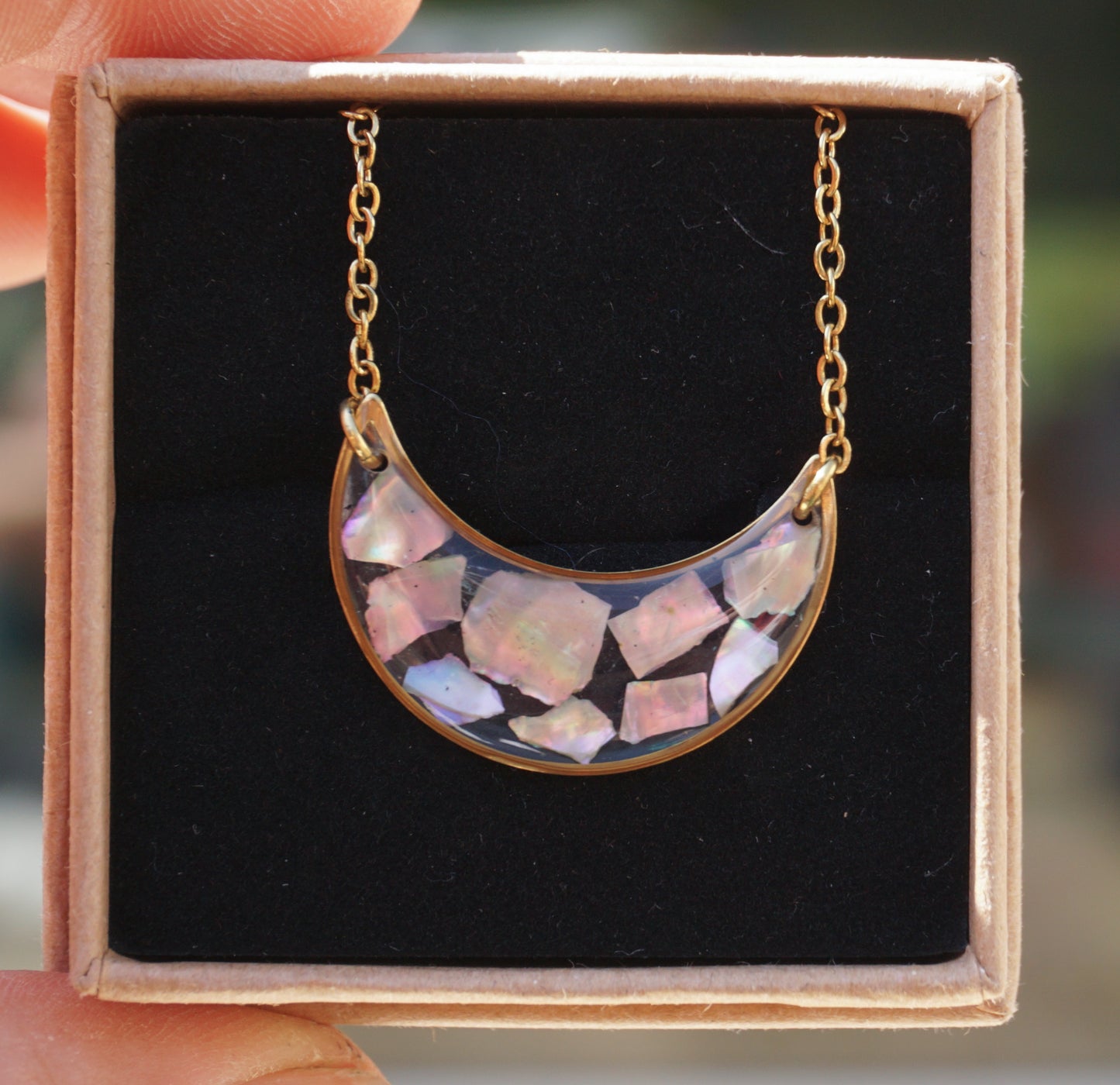 Collier Lunes d'Ormeaux