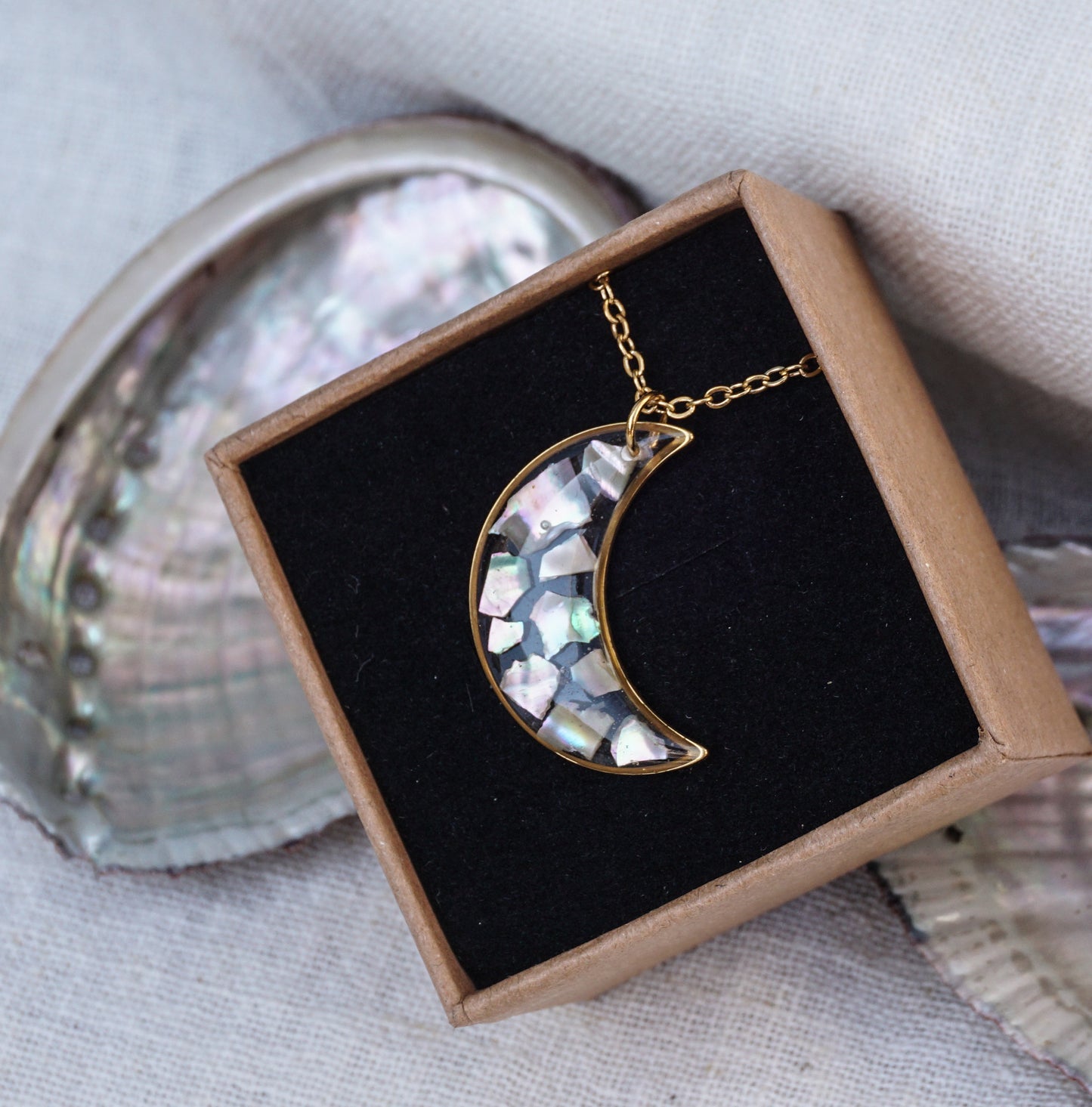 Collier Lunes d'Ormeaux