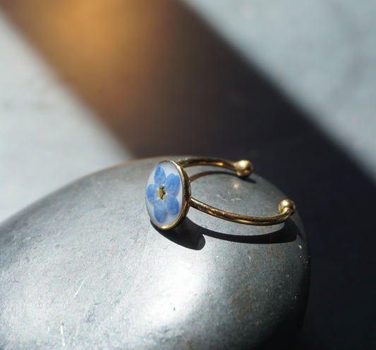 Bague Fleur de Myosostis