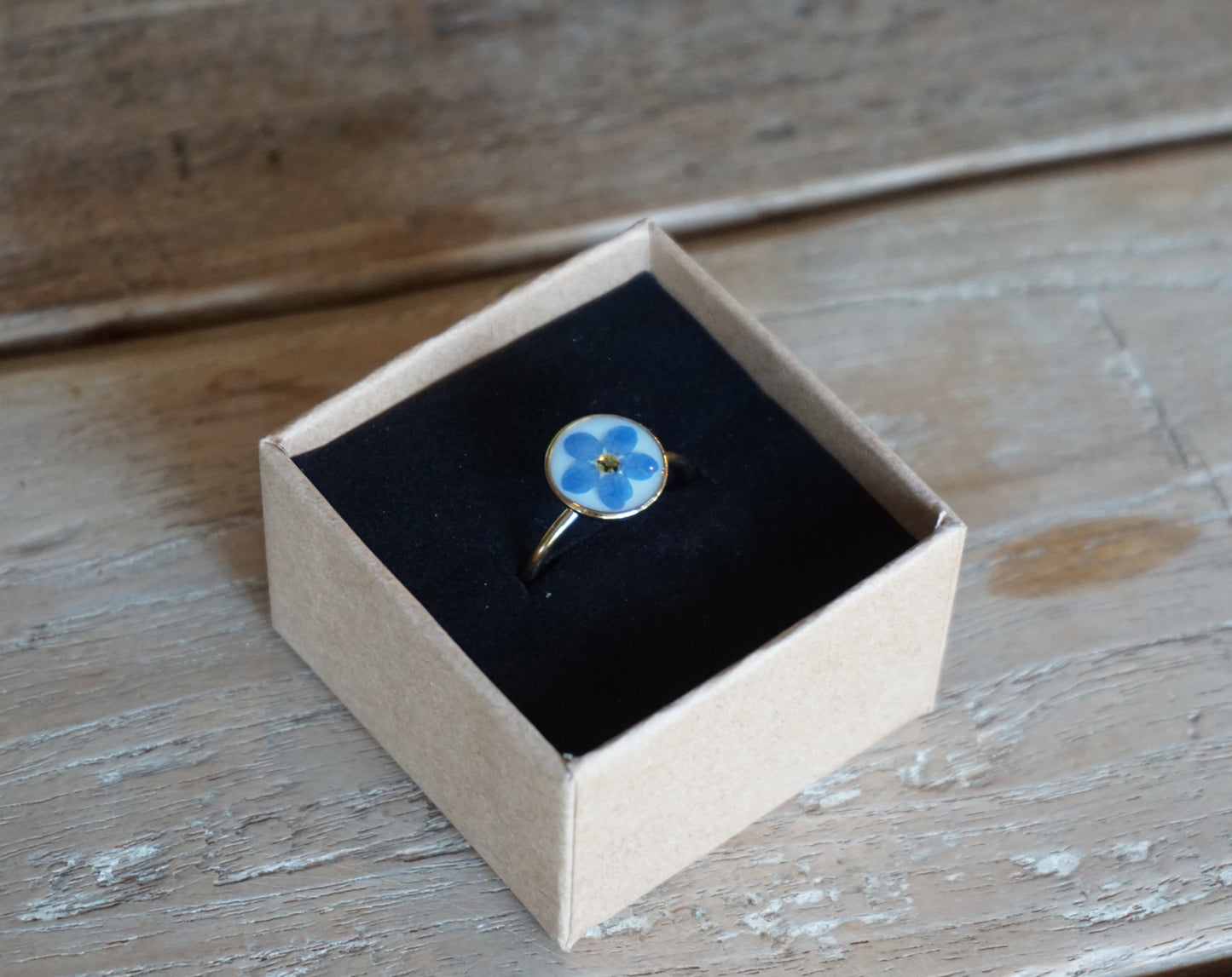 Bague Fleur de Myosostis