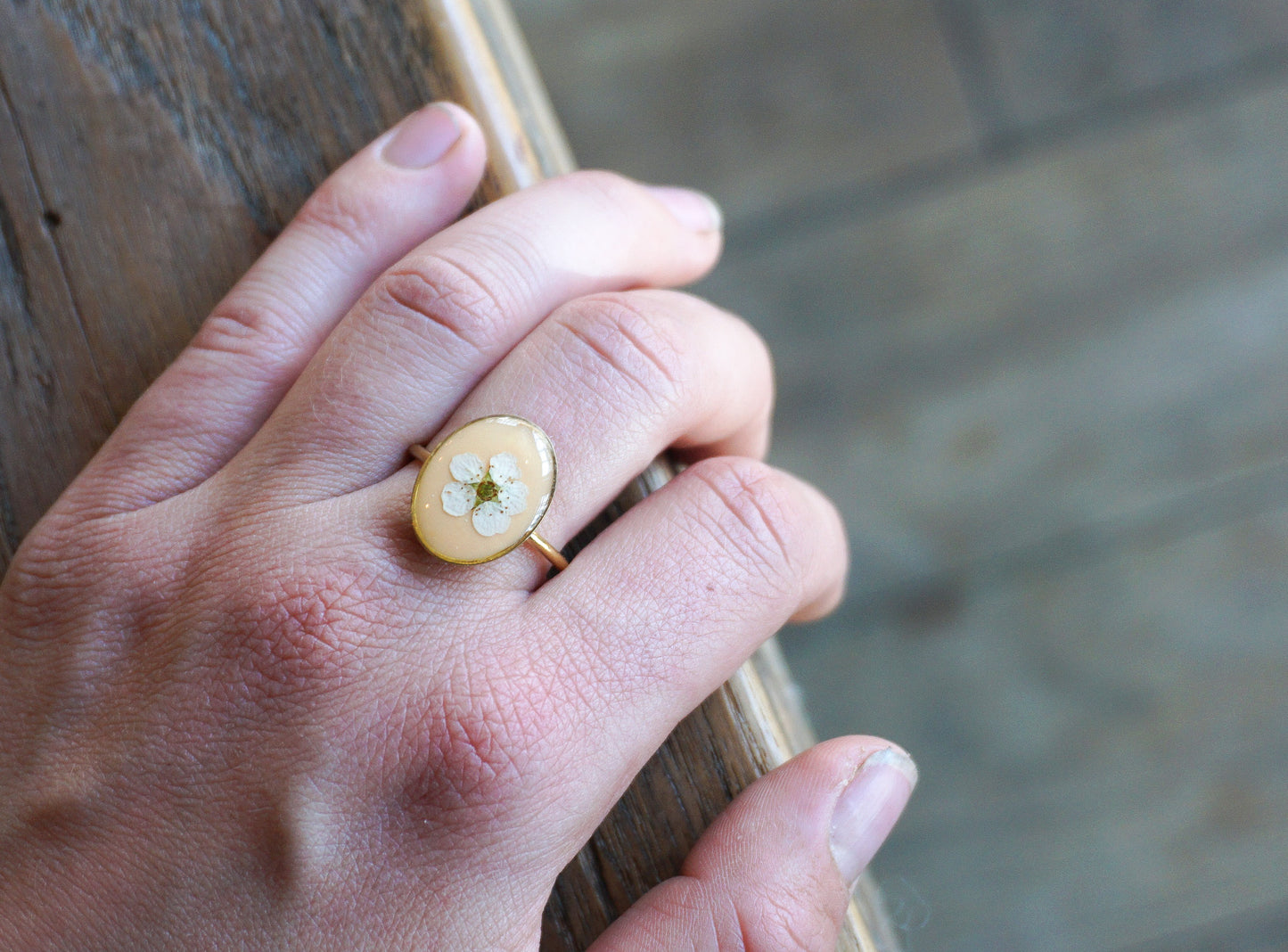 Bague Fleur de Spirée