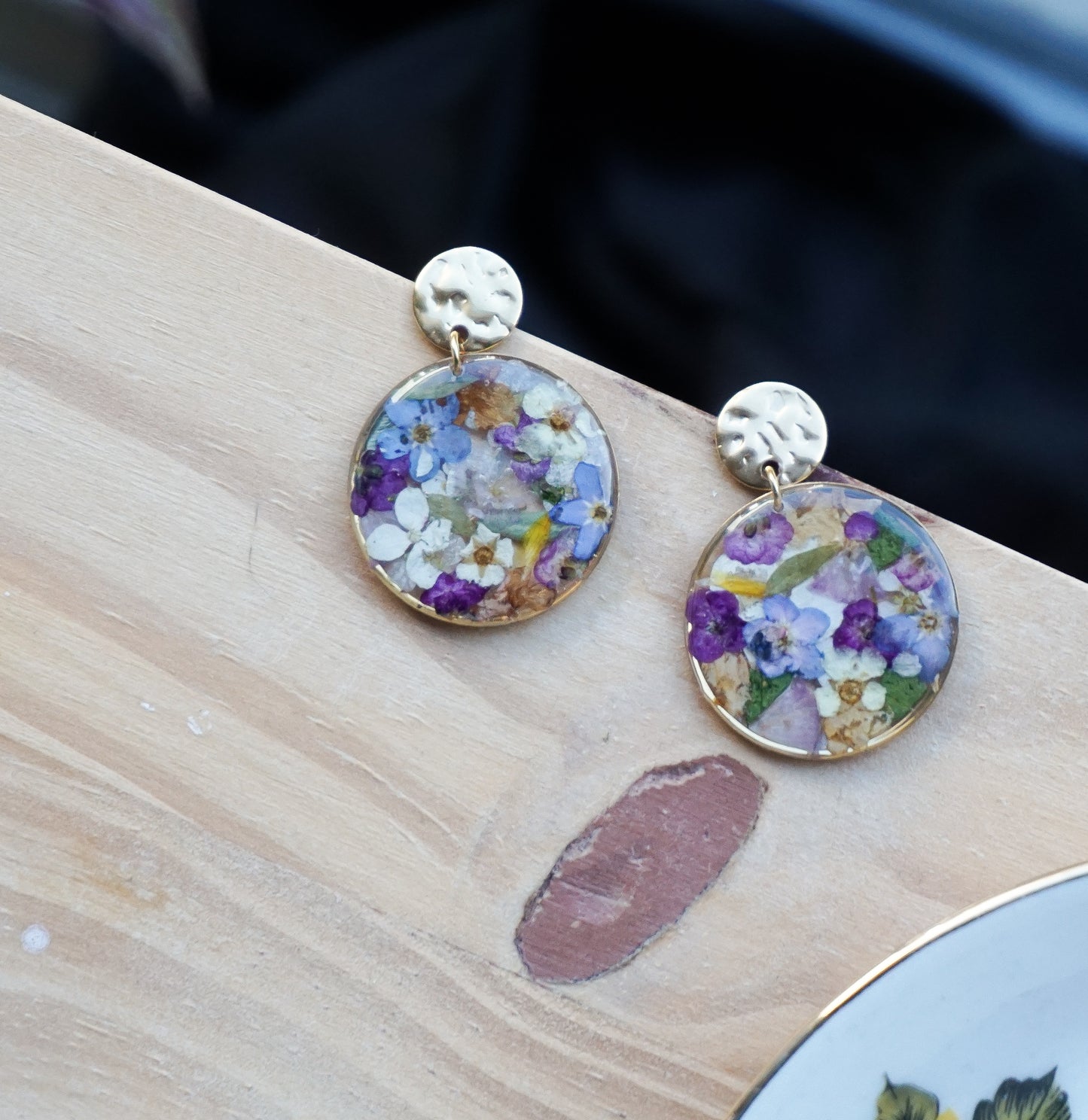 Boucles d'Oreilles Grandes Champêtres
