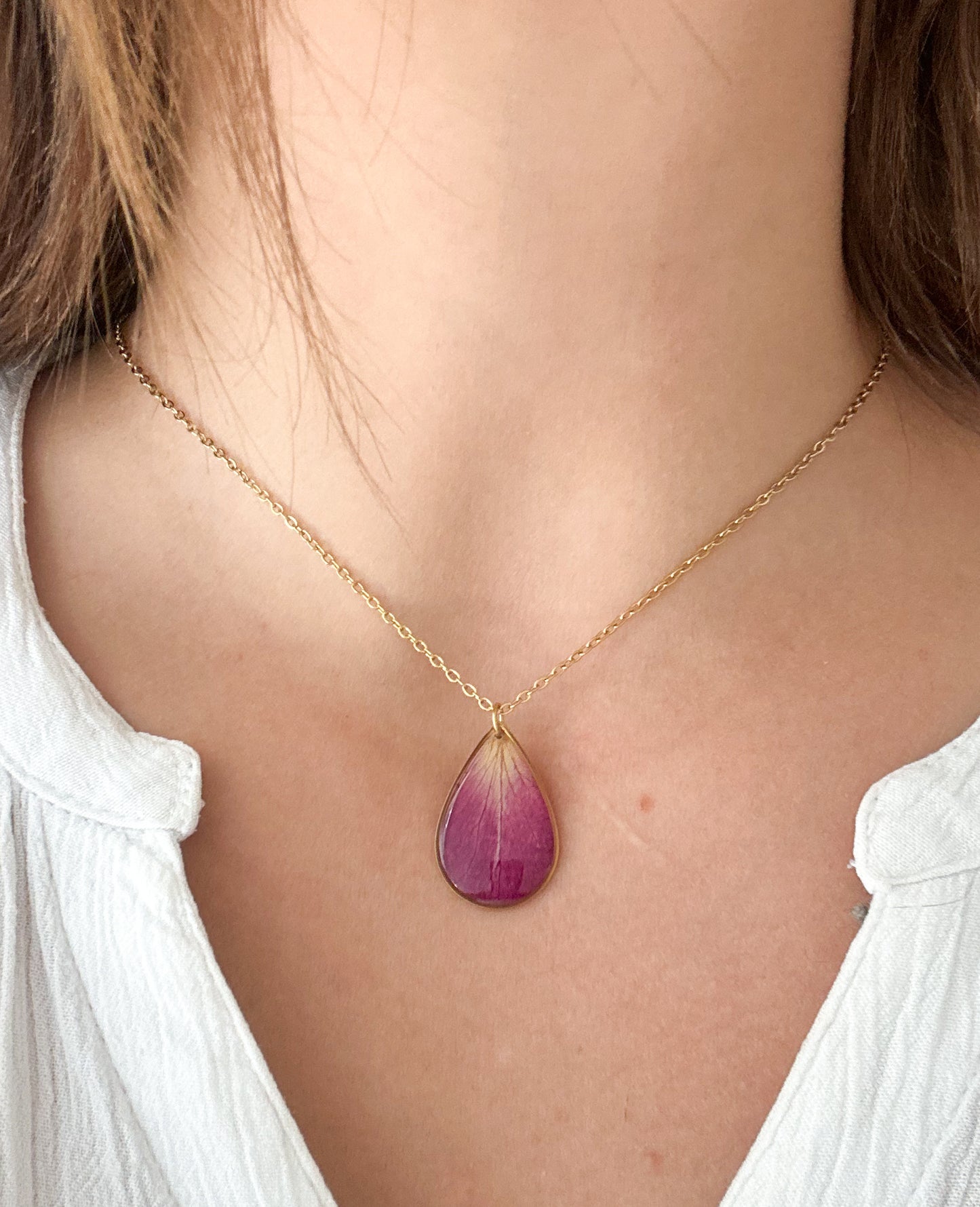 Collier Pétale de Rose