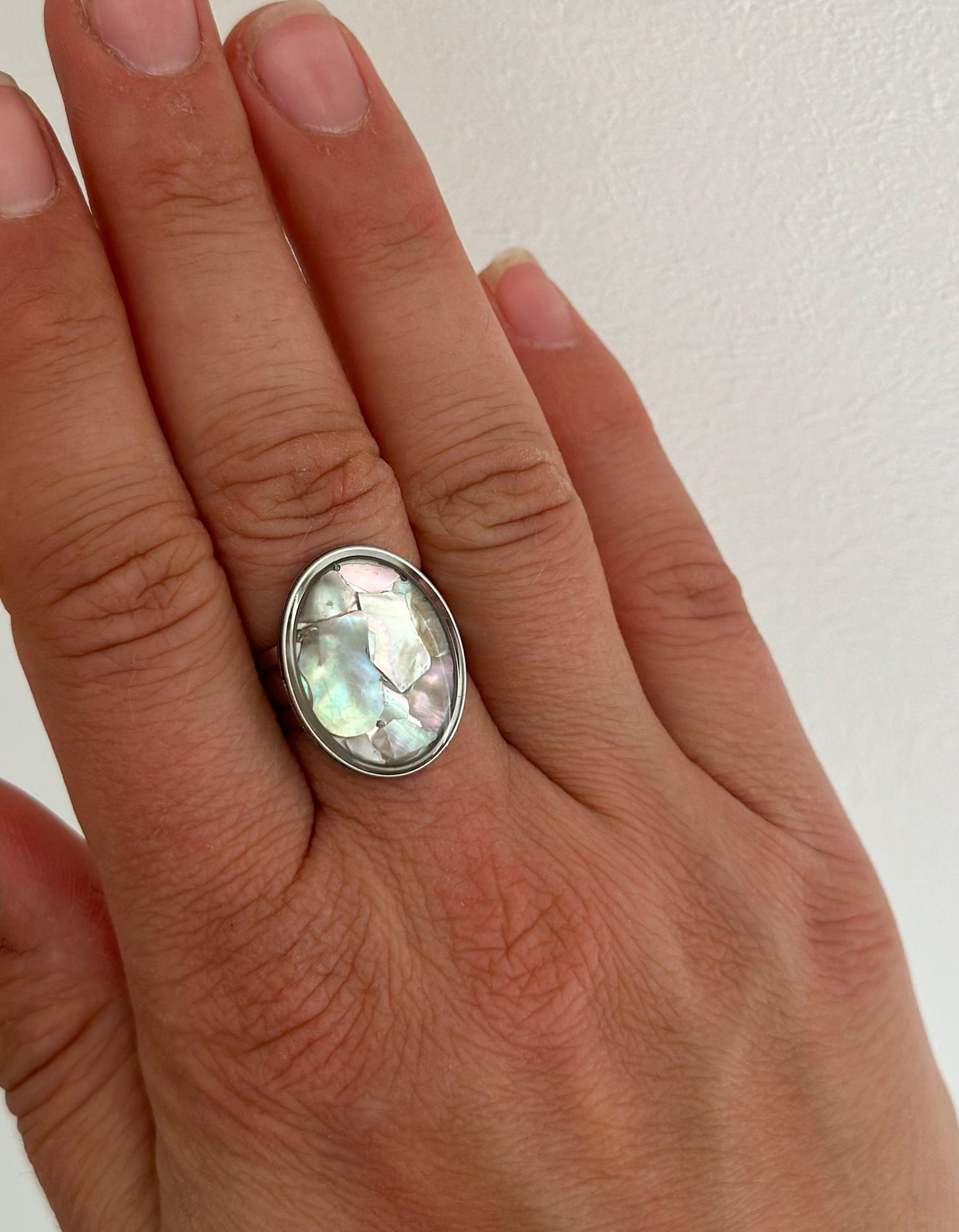 Bague Ovale Ormeaux