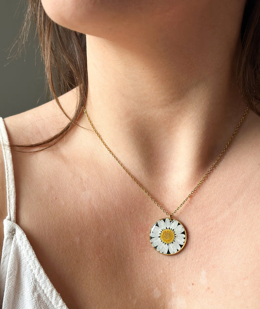 Collier Marguerite Noir