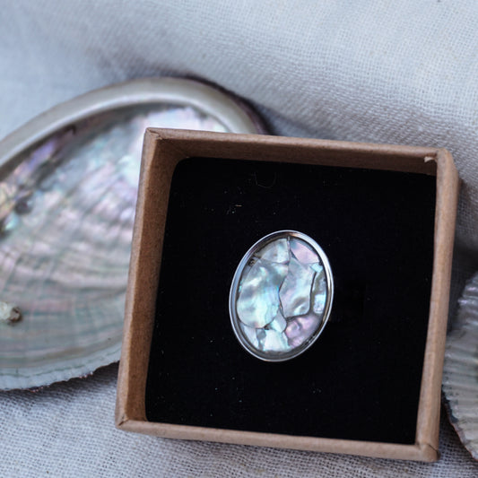 Bague Ovale Ormeaux