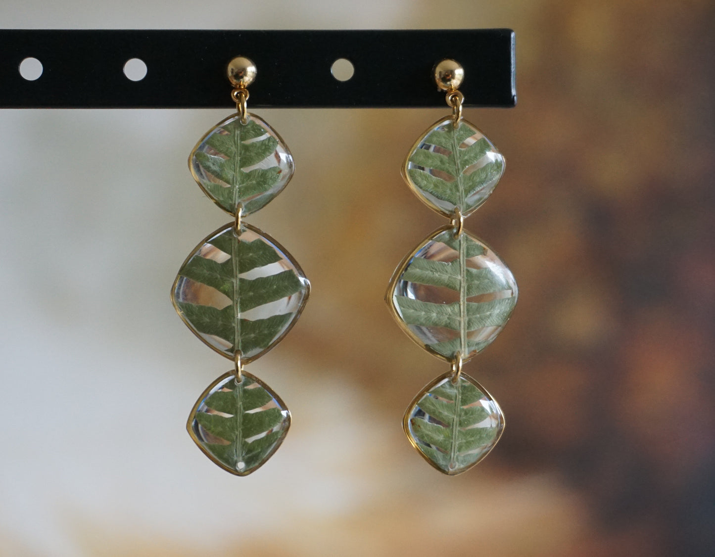 Boucles d'Oreilles Fougère Esmée