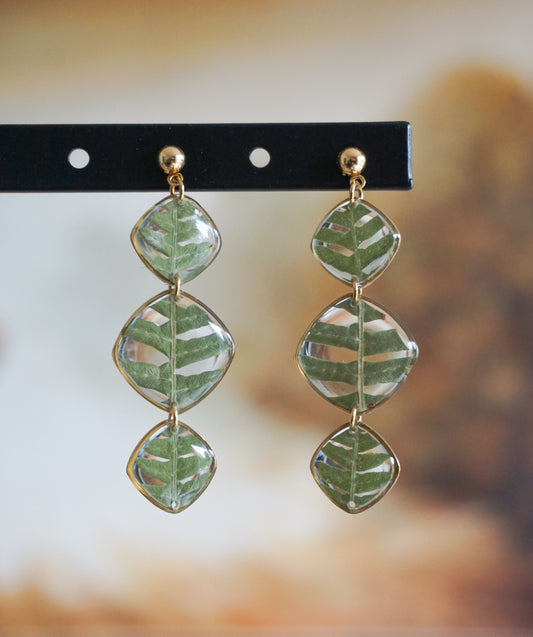 Boucles d'Oreilles Fougère Esmée