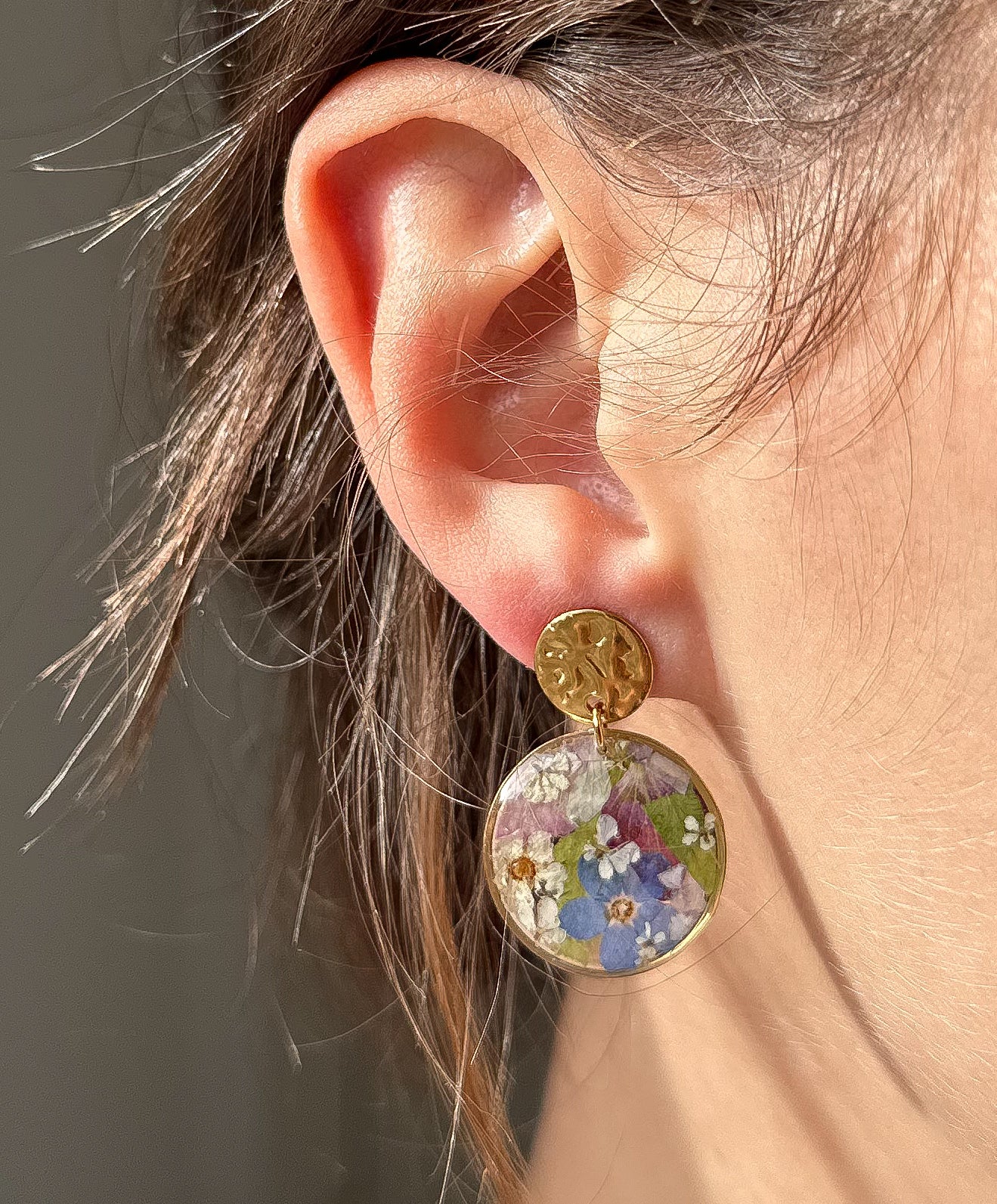 Boucles d'Oreilles Champêtre